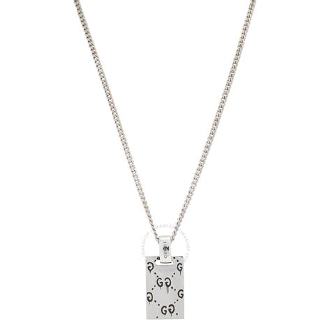 gucci ghost necklace reddit|gucci ghost pendant necklace in silver.